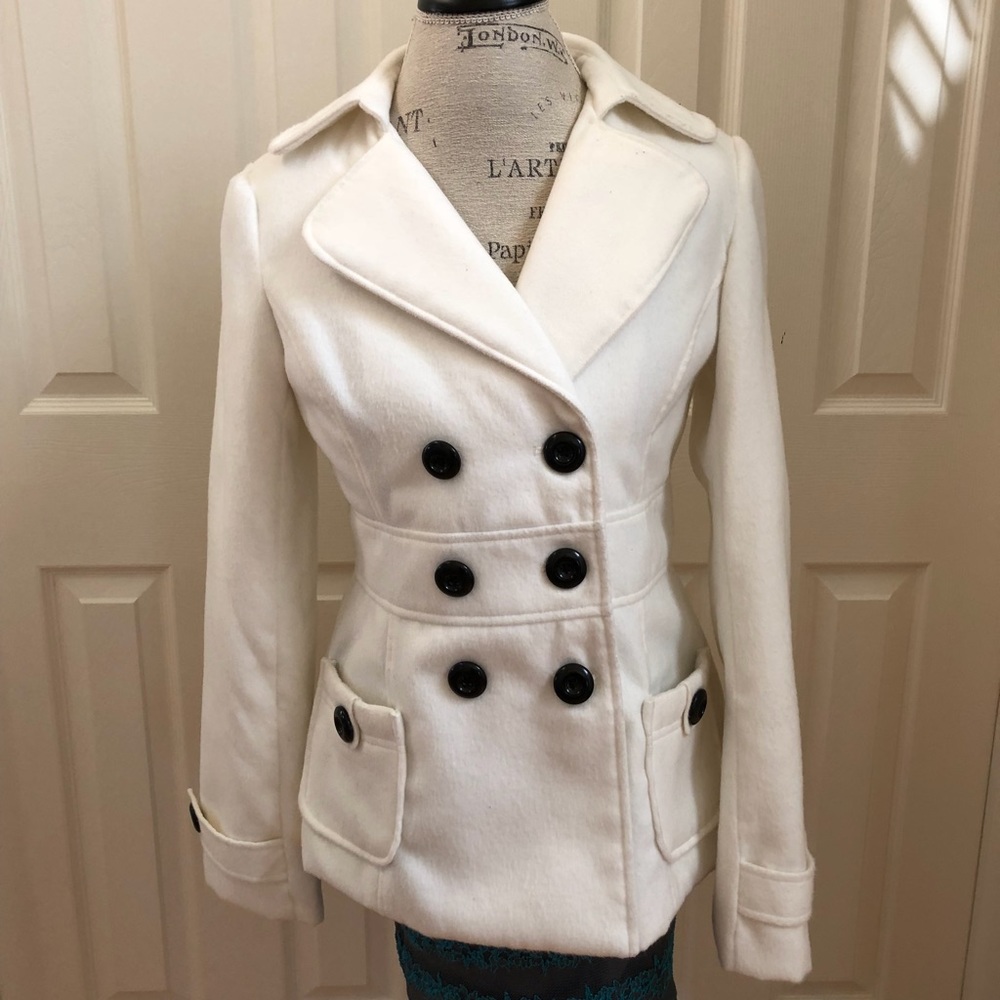 White peacoat